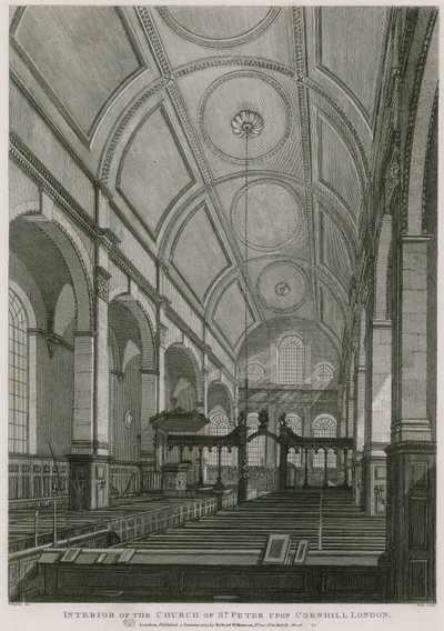 Church of St Peter upon Cornhill, London by C. John Mayle Whichelo